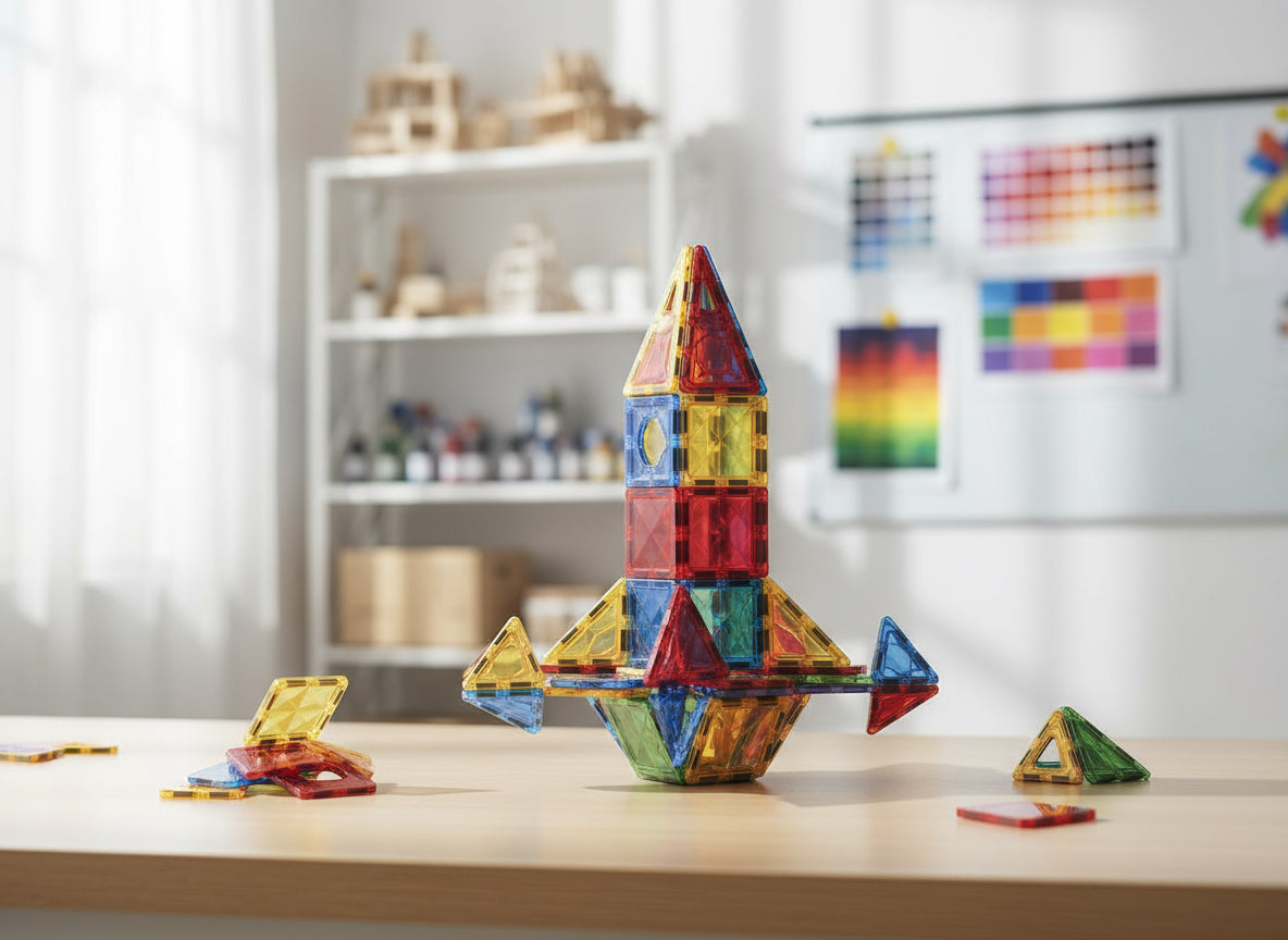 Magic Magnetic Tiles (40 pcs)