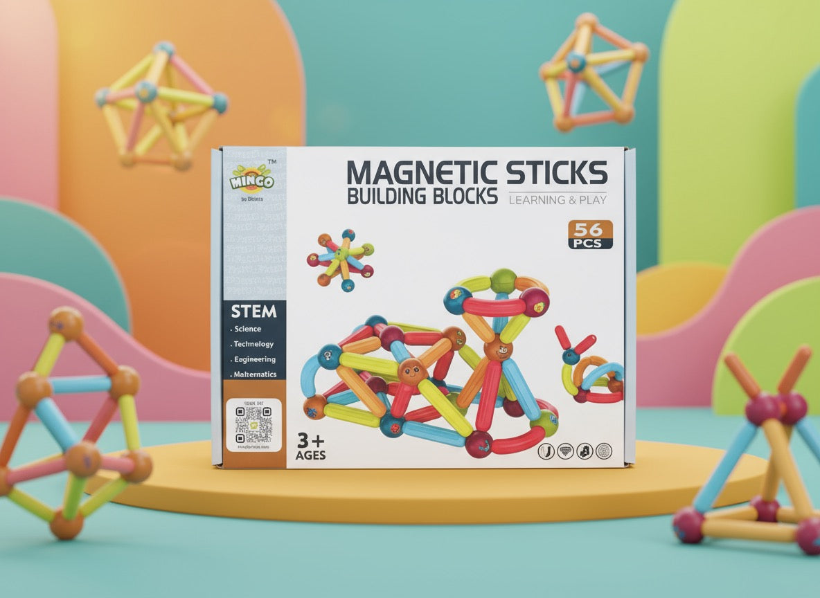 Magnetic Sticks (56 pcs)