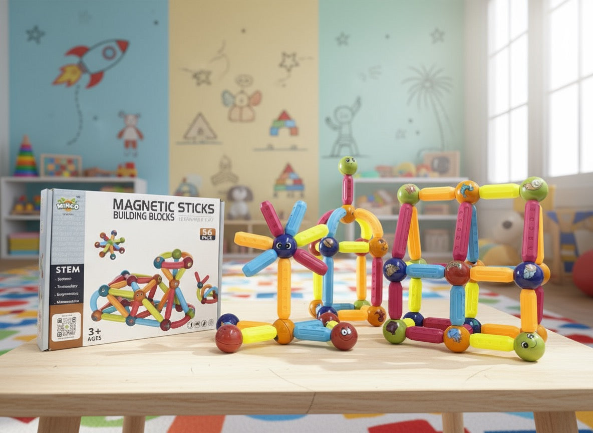 Magnetic Sticks (56 pcs)